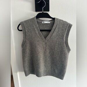 Zara sweater vest